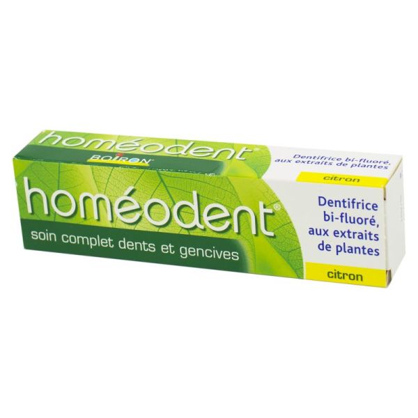 Boiron Homéodent Soin Complet Dents et Gencives Citron 75ml