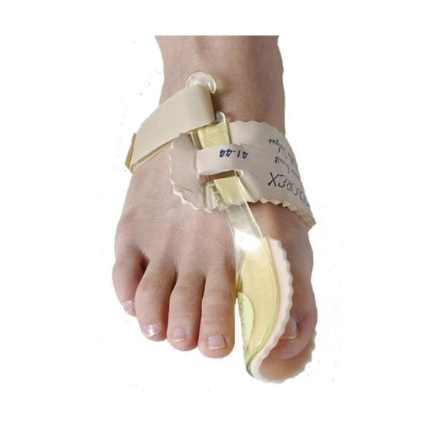 PODOREX Bandage Nuit Hallux Valgus - Redresseur du Gros Orteil - Homme, Femme, Enfant - Bte/1