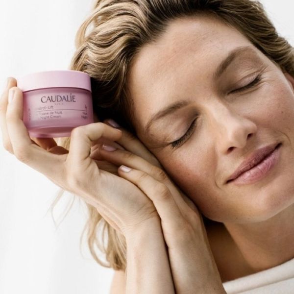 CAUDALIE RESVERATROL LIFT Crème Tisane de Nuit 50ml - Anti-rides, Fermeté