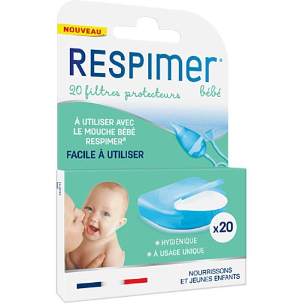 PERRIGO - Respimer, 20 filtres  protecteurs bébé