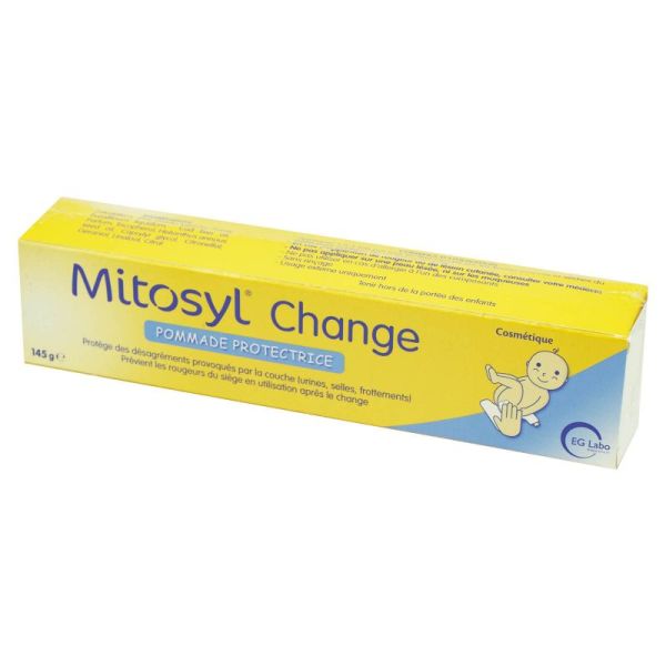 Sanofi - MITOSYL CHANGE Pommade Protectrice 145g - Prévention des Rougeurs  du Siège - 3664798026771