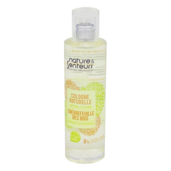 Nature et Senteurs Cologne Naturelle Chèvrefeuille des Bois - 95% Naturel - Vaporisateur/100ml