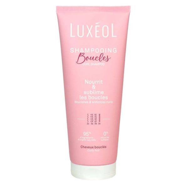 Luxeol Shampooing boucles cheveux bouclés 200ml