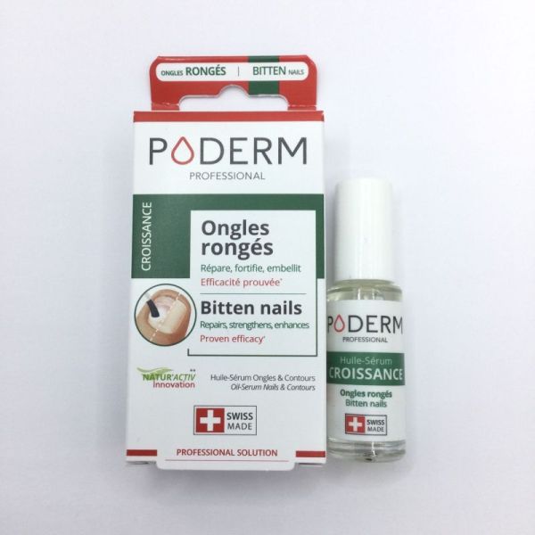 PODERM PROFESSIONAL Sérum Stop 8ml - Ongles Rongés et Action Anti-stress