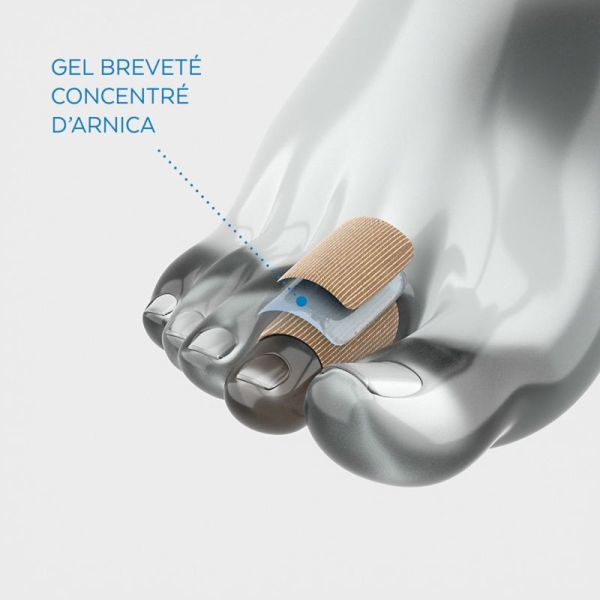 PODERM PROFESSIONAL 2 Digitubes en Gel d' Arnica Breveté - Oeil de Perdrix et Cors