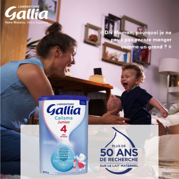 GALLIA CALISMA 4 JUNIOR 900g - Lait en Poudre Pour Nourrissons dès 18 mois