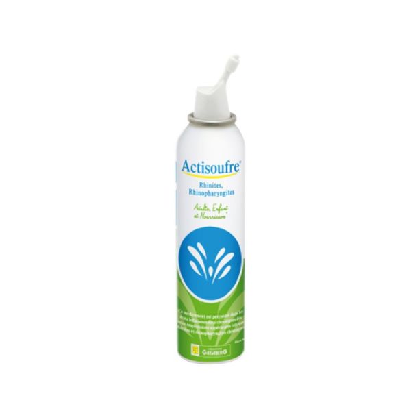 Actisoufre, solution pour pulvérisation nasale et buccale, Spray 100 ml
