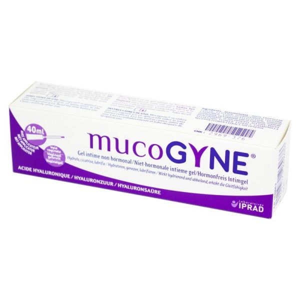 MUCOGYNE Tube - Gel Intime non Hormonal Lubrifiant et Hydratant - Voie vaginal - T/40ml