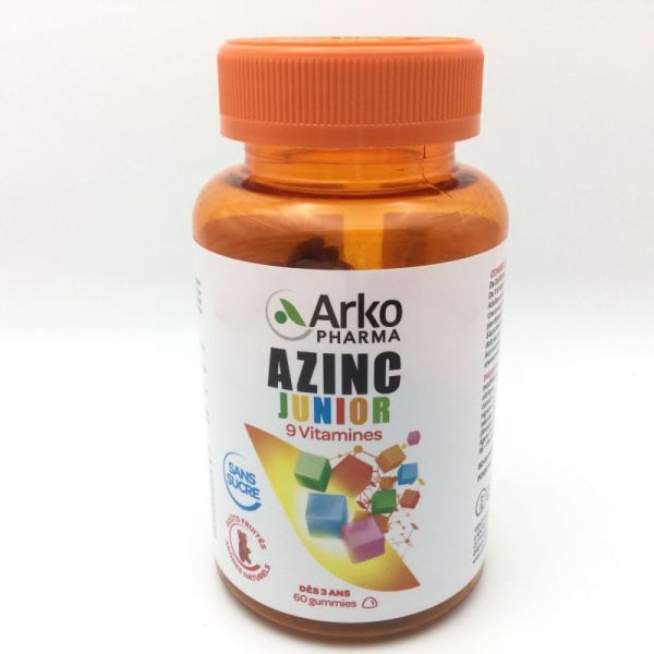 Azinc Gummies Junior Bte 60