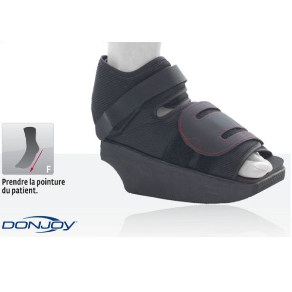 DONJOY PodaHeel Chaussure Post Opératoire à Décharge Talonnière - Fracture, Escarre, Bursite