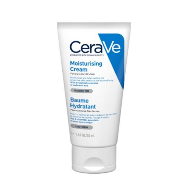 CERAVE Baume Hydratant 50ml - Corps et Visage - Peaux Sèches à très Sèches