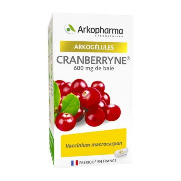 ARKOGELULES Cranberryne 600mg de Baie - Bte/45 - Vaccinium Macrocarpon