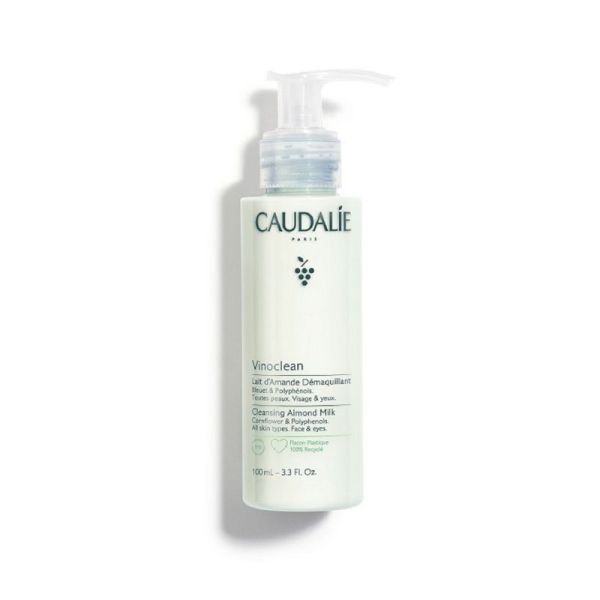 CAUDALIE VINOCLEAN Lait d' Amande Démaquillant 100ml - Toutes Peaux