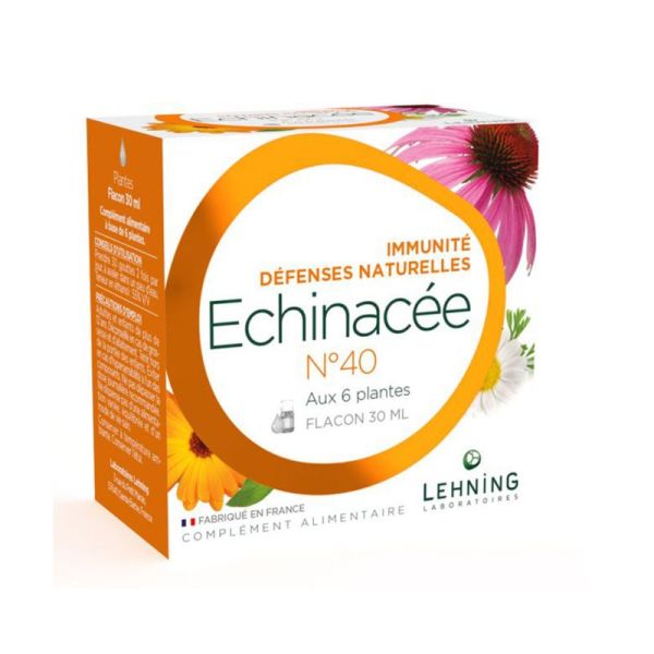 Lehning Echinacée N°40 complexe Immunité - 30 ml