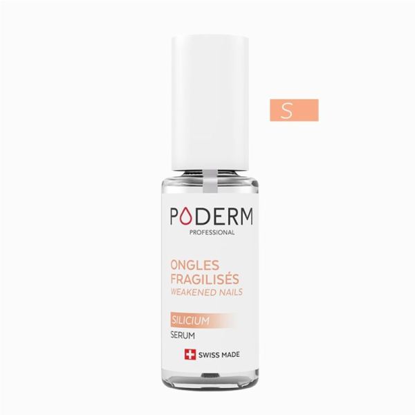 PODERM PROFESSIONAL Sérum Silicium 8ml - Ongles Fragilisés par Traitements Anticancéreux