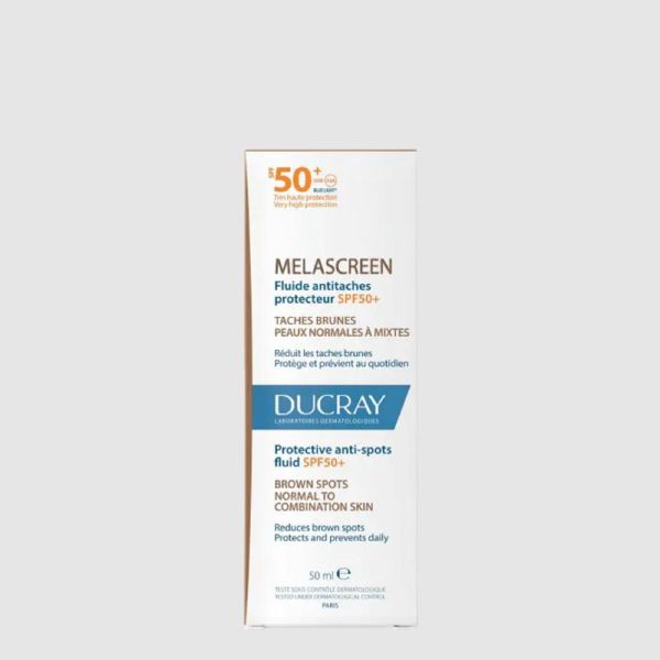 MELASCREEN UV Fluide Antitaches Protecteur SPF50+ 50ml - Taches Brunes, Peaux Normales à Mixtes