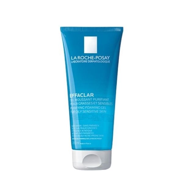 EFFACLAR Gel Moussant 200ml - Purifiant, Peaux Grasses, à Imperfections, à Tendance Acnéique