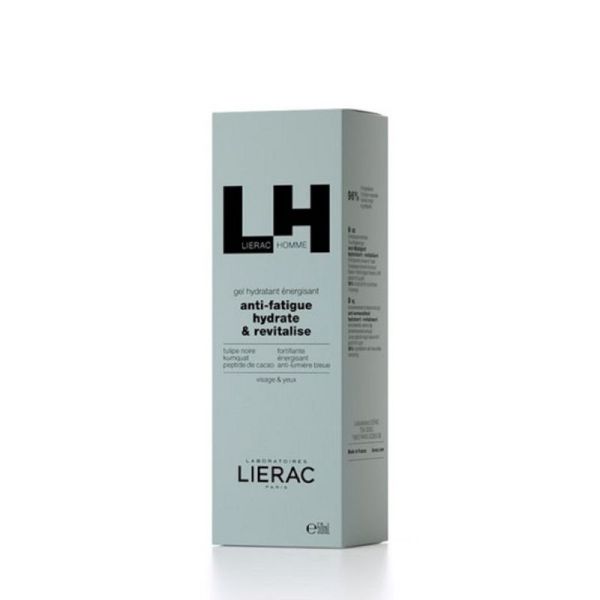 LIERAC HOMME Gel Hydratant Energisant Anti-fatigue 50ml