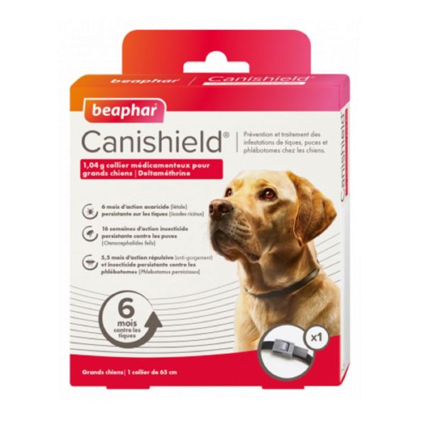 CANISHIELD 65cm Collier Antiparasitaire Bte/1 - Grands Chiens