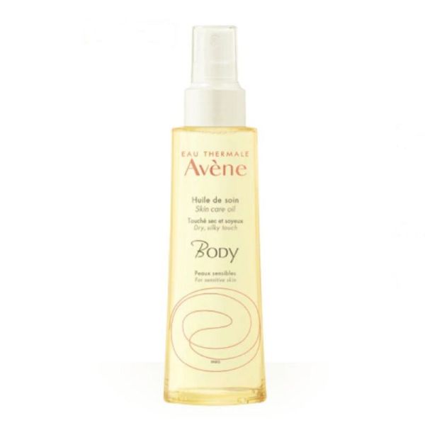 AVENE Body Huile de Soin Corps - Anti Oxydant, Nourrissant, Apaisant - Peaux Sensibles - Spray/100ml