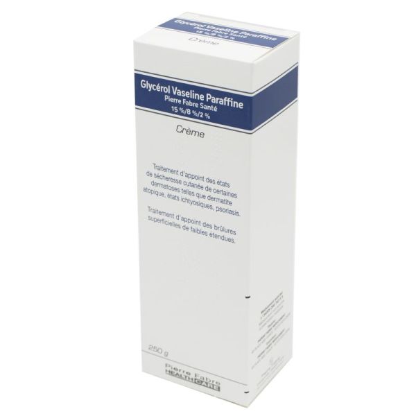 Glycerol/Vaseline/Paraffine Pierre Fabre Santé, crème - Tube 250 g