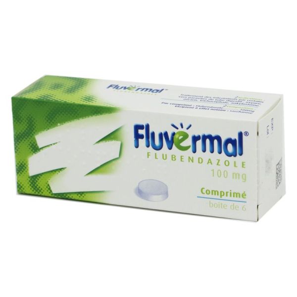 Fluvermal, 6 comprimés