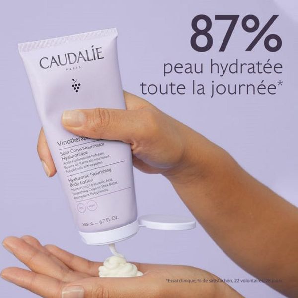 CAUDALIE VINOTHERAPIST Soin Corps Nourrissant Hyaluronique 200ml - Peau Normale à Sèche