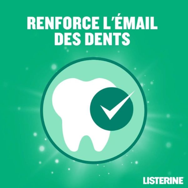 Listerine Protection Dents et Gencives 500ml - Bain de Bouche Triple Action Dès 12 Ans