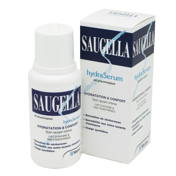 SAUGELLA HydraSérum pH Physiologique 200ml - Soin Intime Lavant