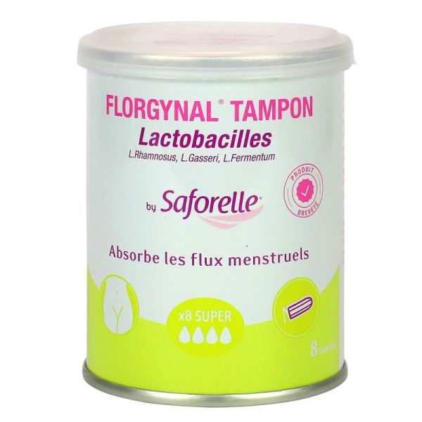 Florgynal Lactobacilles 8 tampons super