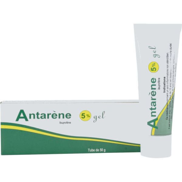 Antarène 5 %, gel anti-inflammatoire Tube de 50g Petit modèle