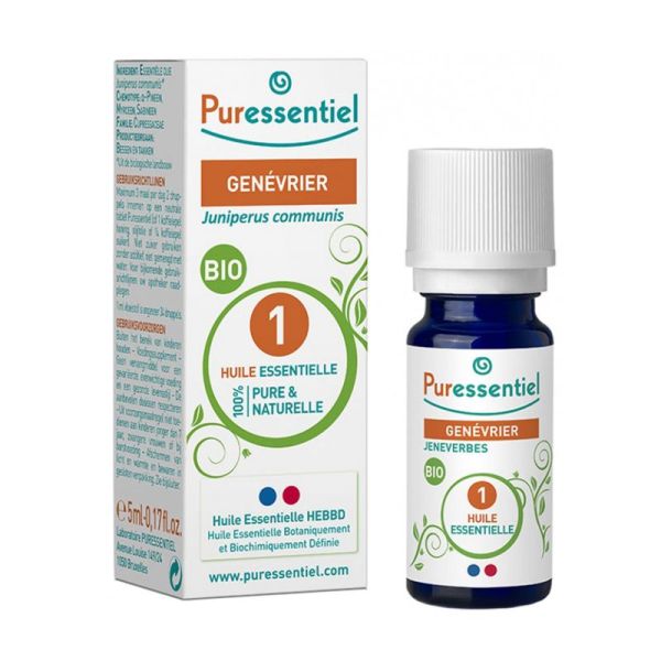 PURESSENTIEL BIO Genévrier 5ml - Huile Essentielle Juniperus communis