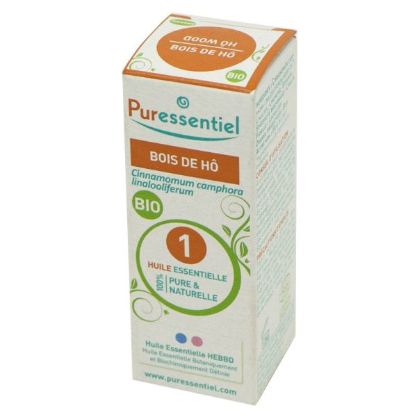 PURESSENTIEL BIO Bois de Hô 10ml - Huile Essentielle Cinnamomum camphora linalooliferum