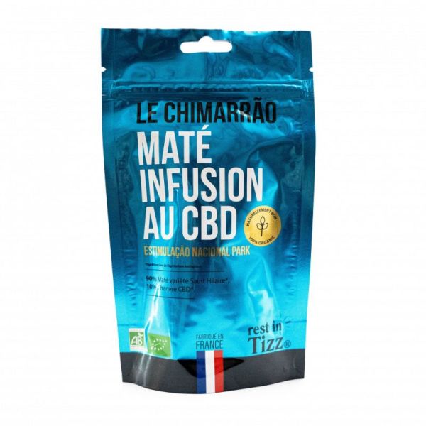 REST IN TIZZ Infusion au CBD Bio Le Chimarrao Maté 50g