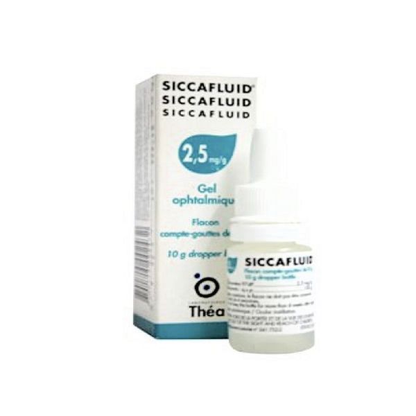 Siccafluid, gel ophtalmique - Flacon 10 g