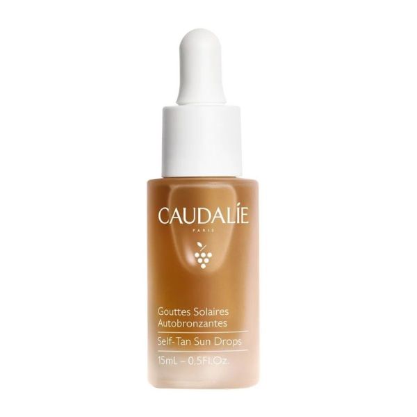 Caudalie Gouttes Solaires Autobronzantes Visage Tous Types de Peaux 15ml