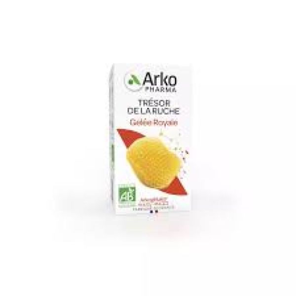 ARKOGELULES Gelée Royale Bio (Produit de la Ruche) - Complément alimentaire Fatigue Tonus - Bte/45