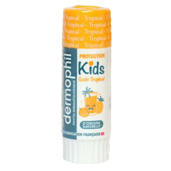 Dermophil indien Kids Protection lèvres stick goût tropical 4g