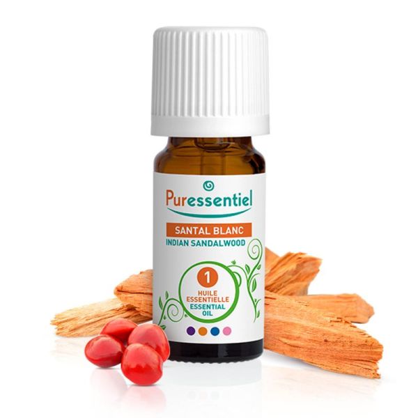 PURESSENTIEL Santal blanc 5ml - Huile Essentielle Santalum album