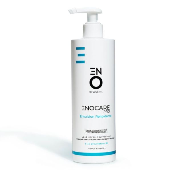 ENOCARE PRO EMULSION RELIPIDANTE 400ml - Lait Corps Nourrissant Peaux Sèches à très Sèches à Tendance Atopique