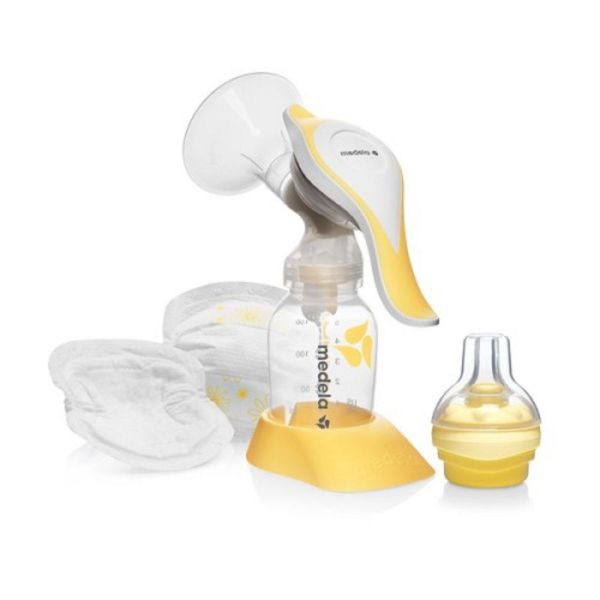 MEDELA TIRE LAIT MANUEL HARMONY - Simple Pompage + Tétine CALMA incluse (Taille M - 24mm)