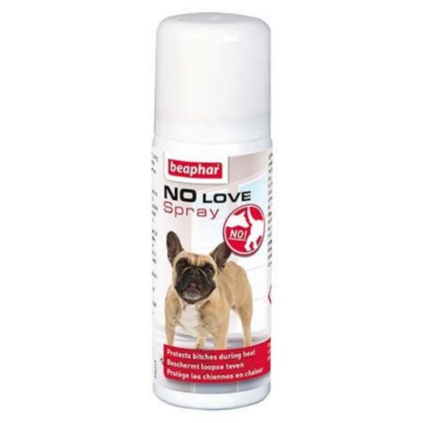 BEAPHAR NO LOVE Spray 50ml - Répulsif Chien, Période de Chaleur