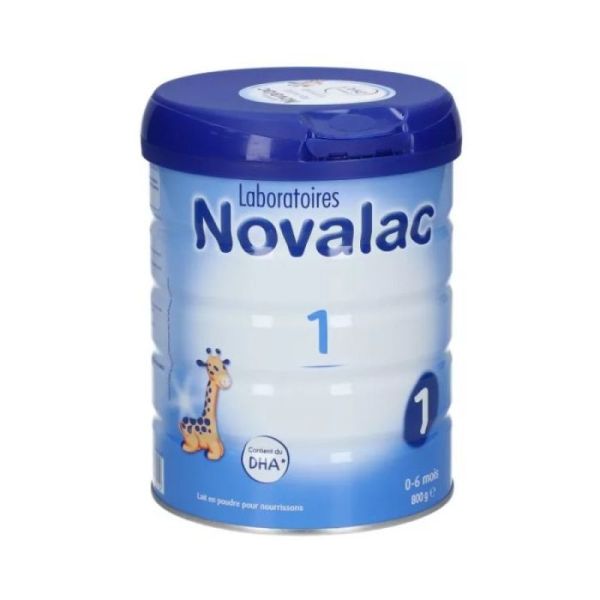 NOVALAC 1 800g - Lait 1er Age en Poudre - Nourrisson de 0 à 6 mois