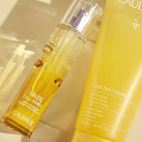 CAUDALIE SOLEIL DES VIGNES Eau Fraîche 50ml - Tous Types de Peaux