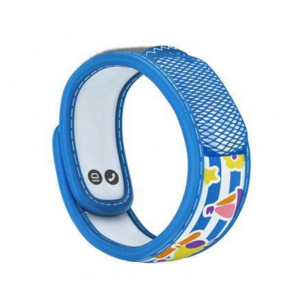 PARAKITO KIDS Bracelet TOY - Bracelet Anti Moustiques Rechargeable Couleur Bleu Kid's Collection pou