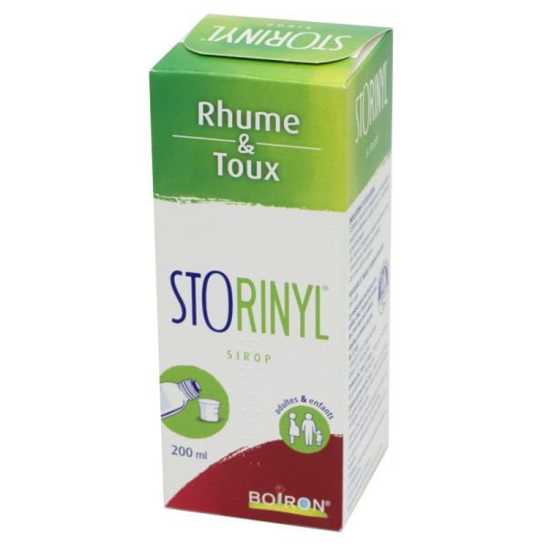 Stodaline sirop homéopathique sans sucre Boiron - Toux mixte - Dès 2 ans