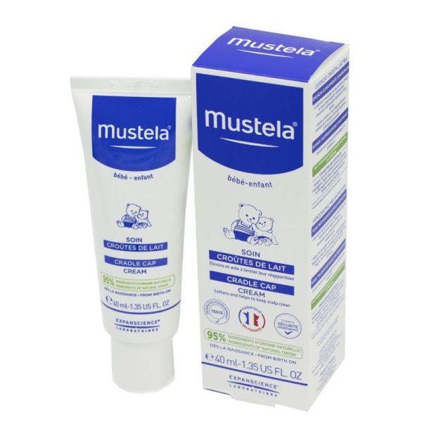 Mustela Tunisie - Mustela a la solution pour éliminer les croûtes de lait  et limiter leur réapparition. ✓ Vous pouvez ajouter le soin croûtes de lait  à la routine de bébé! Nous