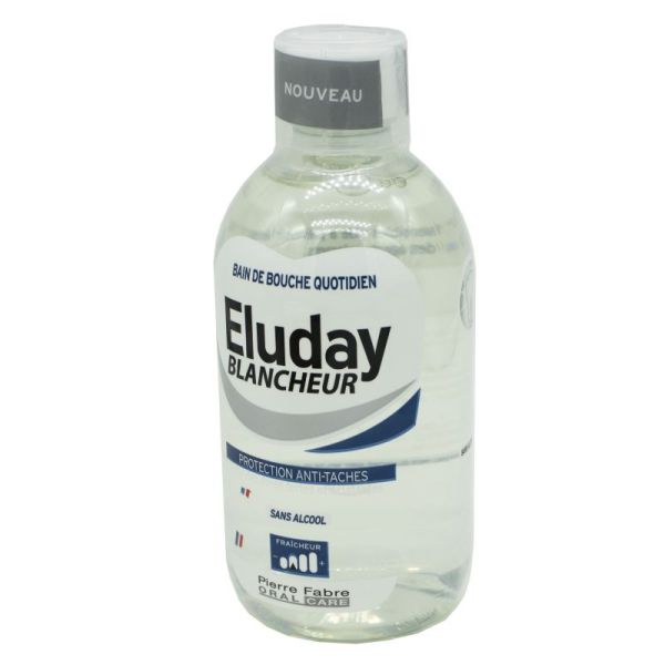 ELUDAY BLANCHEUR 500ml - Solution pour Bain de Bouche - Protection Anti-tâches