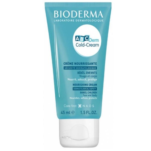 BIODERMA ABCDerm Cold Cream Crème Nourrissante 45ml - Visage et Corps