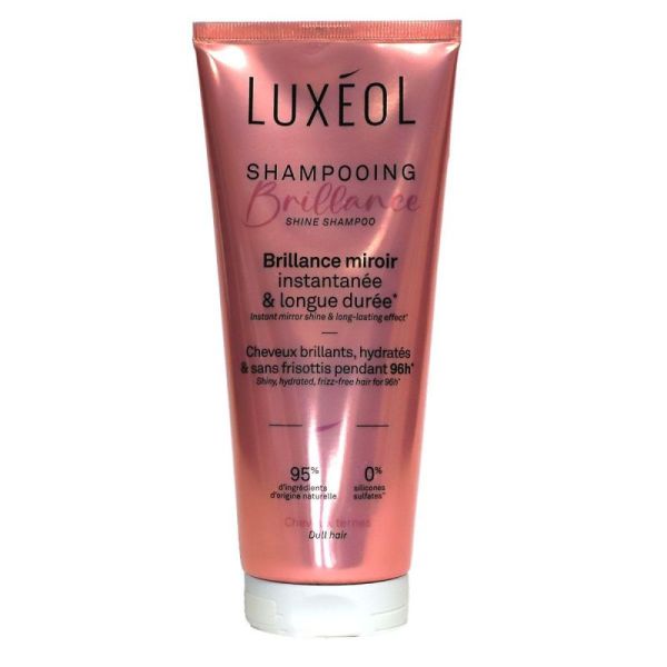 LUXEOL - Brillance shampoing miroir cheveux ternes 200ml